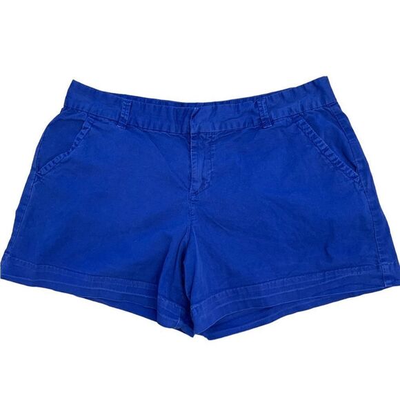 Calvin Klein Royal BlueCotton Chino Shorts Size 12 - Picture 1 of 9